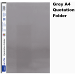 Marlin Grey Quotation Folder  